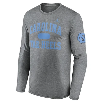 UNC Jordan Brand Legend 2 Hit Long Sleeve Tee