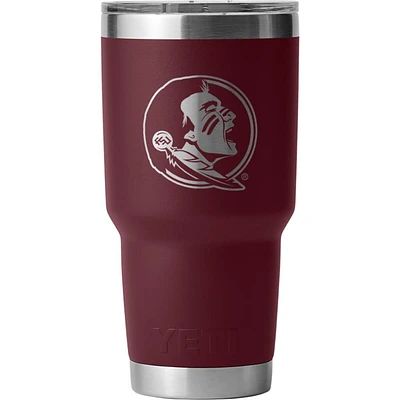 Florida State 30 oz Burgundy Yeti Rambler