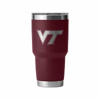 Virginia Tech 30 oz Burgundy Yeti Rambler