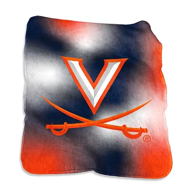 Virginia Logo Brands Gradient Raschel Blanket