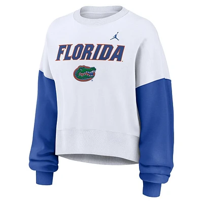 Florida Jordan Brand Women's Colorblock Fleece Crew