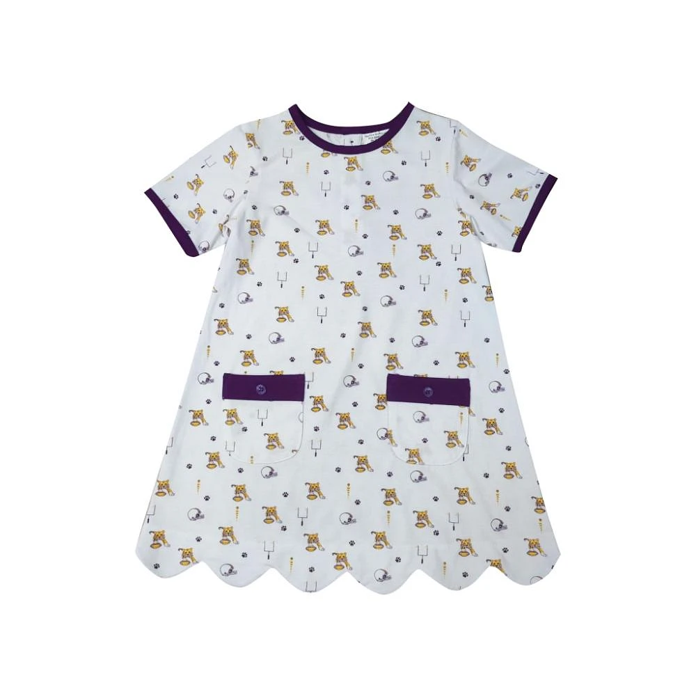 Ishtex Toddler Tiger A-Line Dress