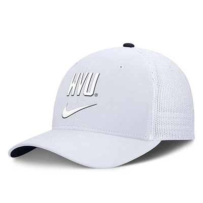 West Virginia Nike Rise Structured Snapback Cap