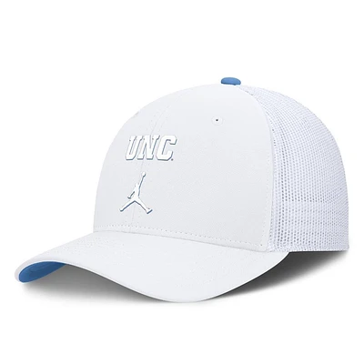 UNC Jordan Brand Rise Structured Snapback Cap