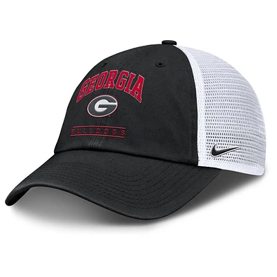 Georgia Nike Club Unstructured Mesh Trucker Cap