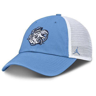 UNC Jordan Brand Club Unstructured Mesh Trucker Cap