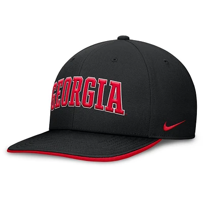 Georgia Nike Dri-Fit Pro Structured Square Bill Cap