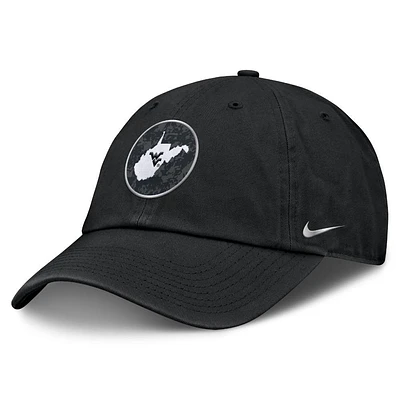 West Virginia Nike Built On Bravery Club Unstructured Tri-Glide Cap