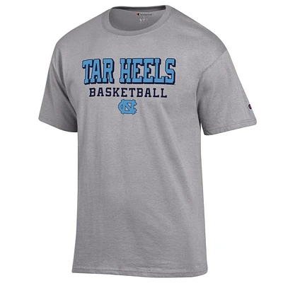 UNC Champion Wordmark Basketball Logo Tee