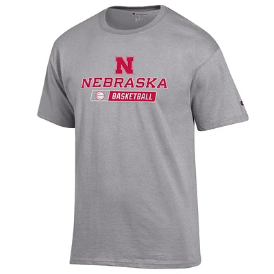 Nebraska Champion Basic Basketball Tee