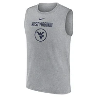 West Virginia Nike Courtside Dri-Fit Practice Sleeveless Tee