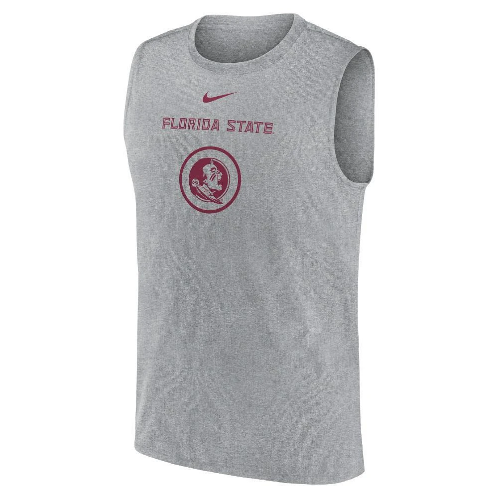 Florida State Nike Courtside Dri-Fit Practice Sleeveless Tee