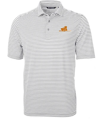 Tennessee Cutter & Buck Big Tall Rifleman Eco Pique Stripe Polo