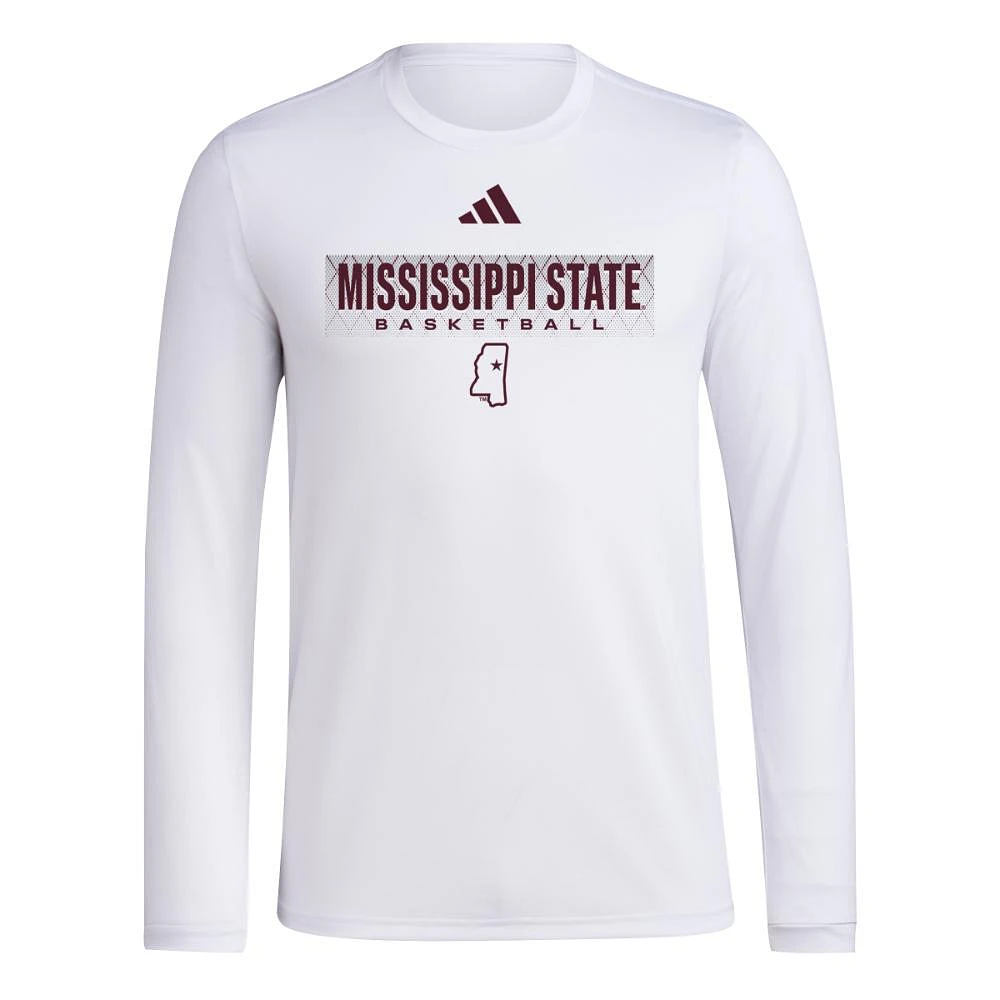 Mississippi State Adidas On Court Locker the Fade Tee