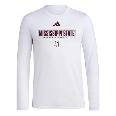 Mississippi State Adidas On Court Locker the Fade Tee