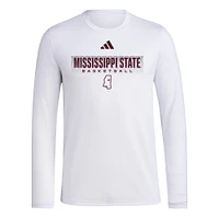 Mississippi State Adidas On Court Locker the Fade Tee