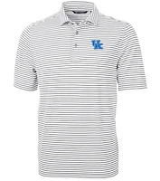 Kentucky Cutter & Buck Big Tall Eco Pique Stripe Polo