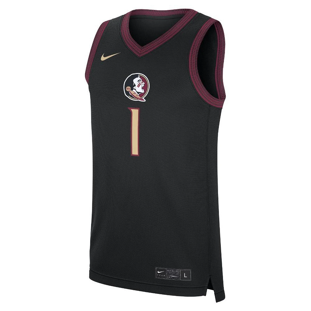 Florida State Nike #1 Alt Basketball Jersey