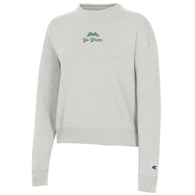 Michigan State Champion Women's Embroidered Logo Script Triumph Crew