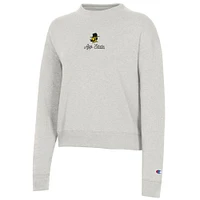 App State Champion Women's Embroidered Logo Script Triumph Crew