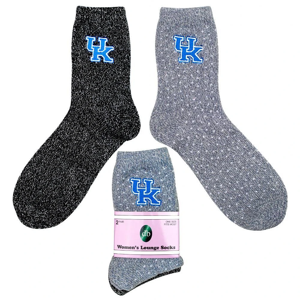 Kentucky Donegal Bay Women's Lounge Socks 2 Pack