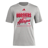 Indiana Adidas Locker Swish Blend Tee