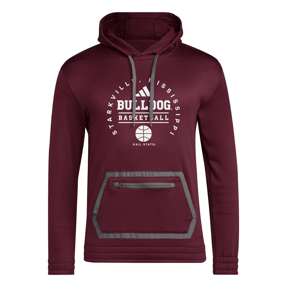 Mississippi State Adidas Locker All Around Icon Basketball Hoody