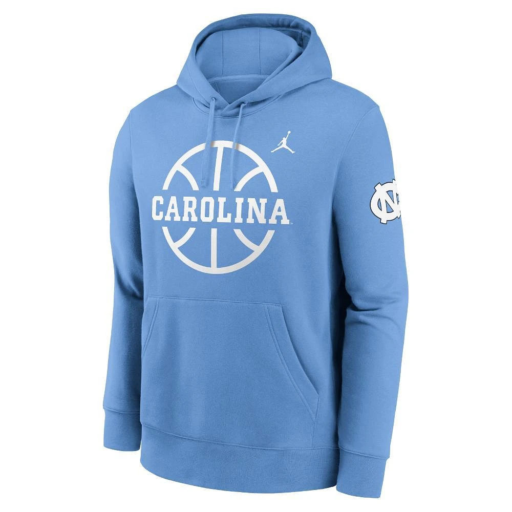 UNC Jordan Brand Basketball Icon Club Fleece Hoodie