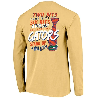 Florida Image One Two Bits Comfort Colors Long Sleeve Tee