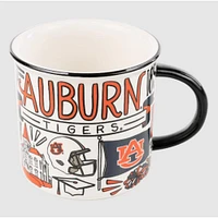 Auburn Glory Haus 18 Oz Collage Campfire Mug