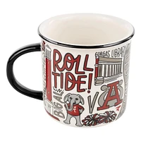 Alabama Glory Haus 18 Oz Collage Campfire Mug