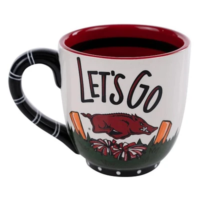 Arkansas Glory Haus 16 Oz Let's Go Mug