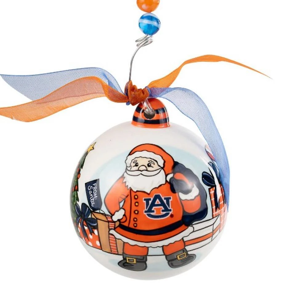 Auburn Glory Haus Merry Christmas Santa Ornament