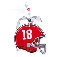 Alabama Glory Haus Football Helmet Flat Ornament