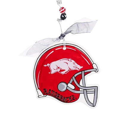 Arkansas Glory Haus Football Helmet Flat Ornament