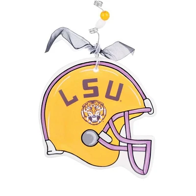 LSU Glory Haus Football Helmet Flat Ornament