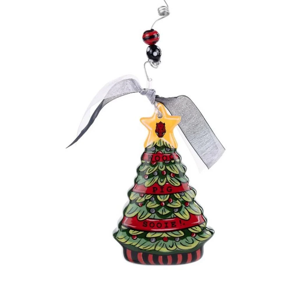 Arkansas Glory Haus Tree Puff Ornament