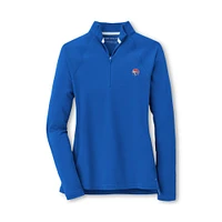 Florida Peter Millar Women's Vault Circle Perth Raglan 1/2 Zip Pullover