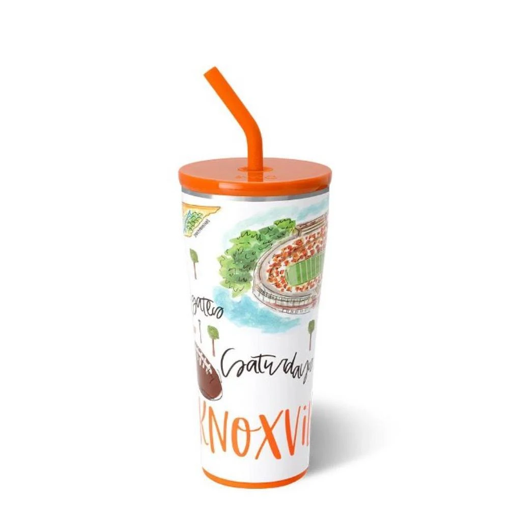 Knoxville 32 Oz Saturdays Straw Tumbler