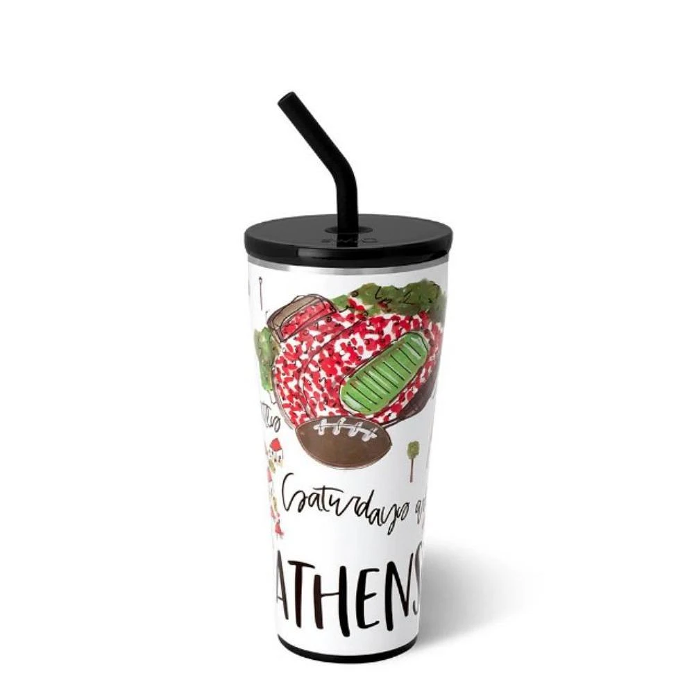 Athens 32 Oz Saturdays Straw Tumbler