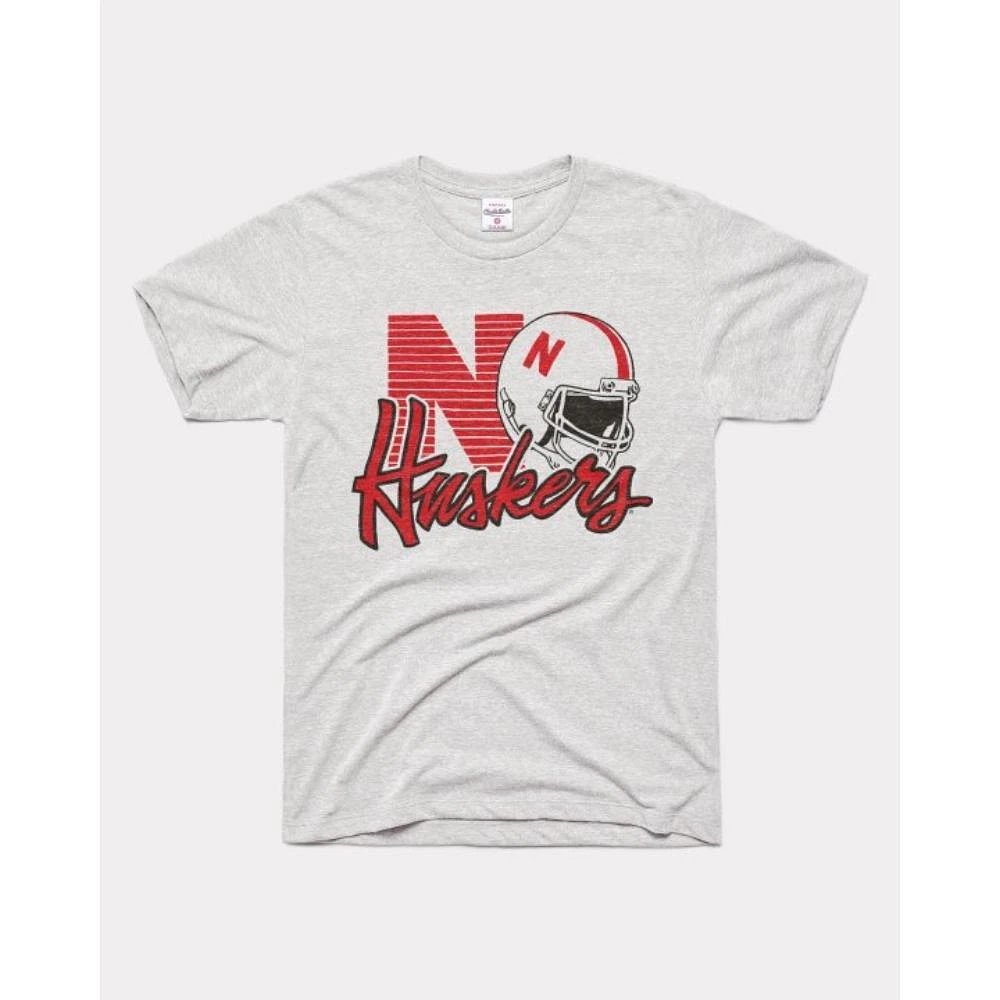 Nebraska Charlie Hustle 90's Football Tee