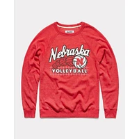 Nebraska Charlie Hustle Cornhuskers Volleyball Crew