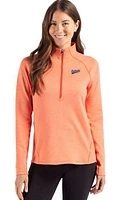 Auburn Script Cutter & Buck Peshastin Fleece Half Zip Pullover