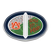 Auburn Magnolia Lane 2 Section Tailgate Melamine Bowl