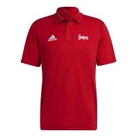 Nebraska Adidas Entrada Polo