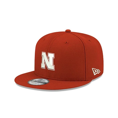 Nebraska New Era YOUTH 950 Block N Logo Snapback Cap