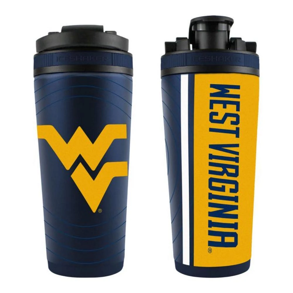 West Virginia 26 Oz 4D Stainless Steel Ice Shaker