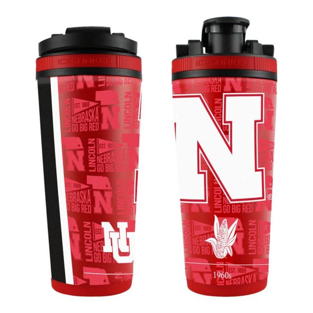 Nebraska 26 Oz 4D Stainless Steel Ice Shaker