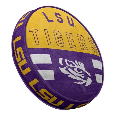 LSU Circle Plush Pillow