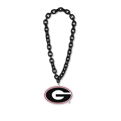 Georgia WinCraft Big Chain Oversized Necklace